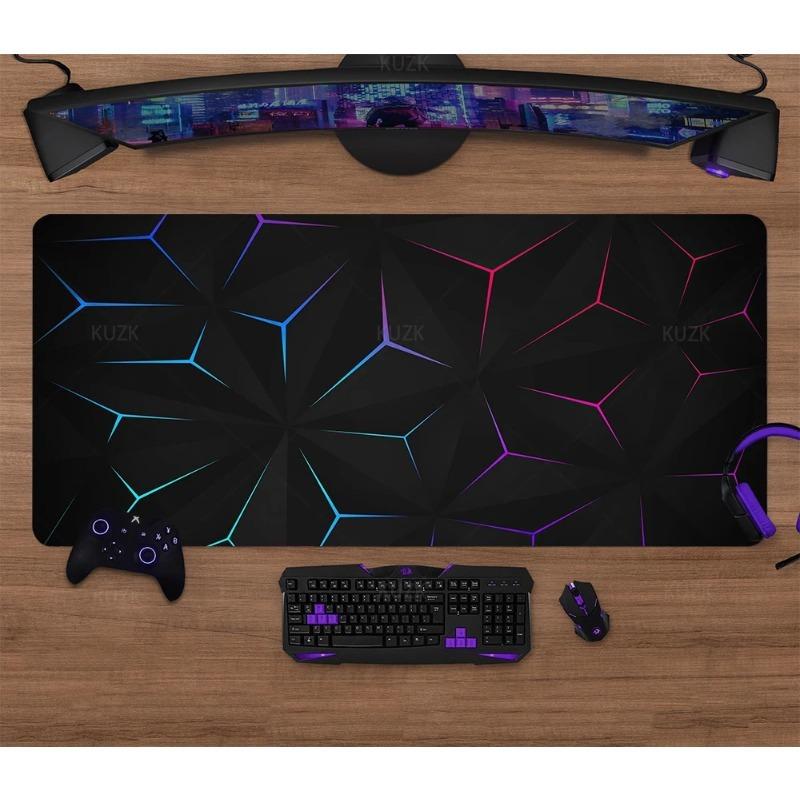 Gaming Mouse Pad Gamer Desk Mat Large Area Keyboard Pad Mousepad Carpet Laptop Computer E-Sports Modern Table Surface Mause Pad