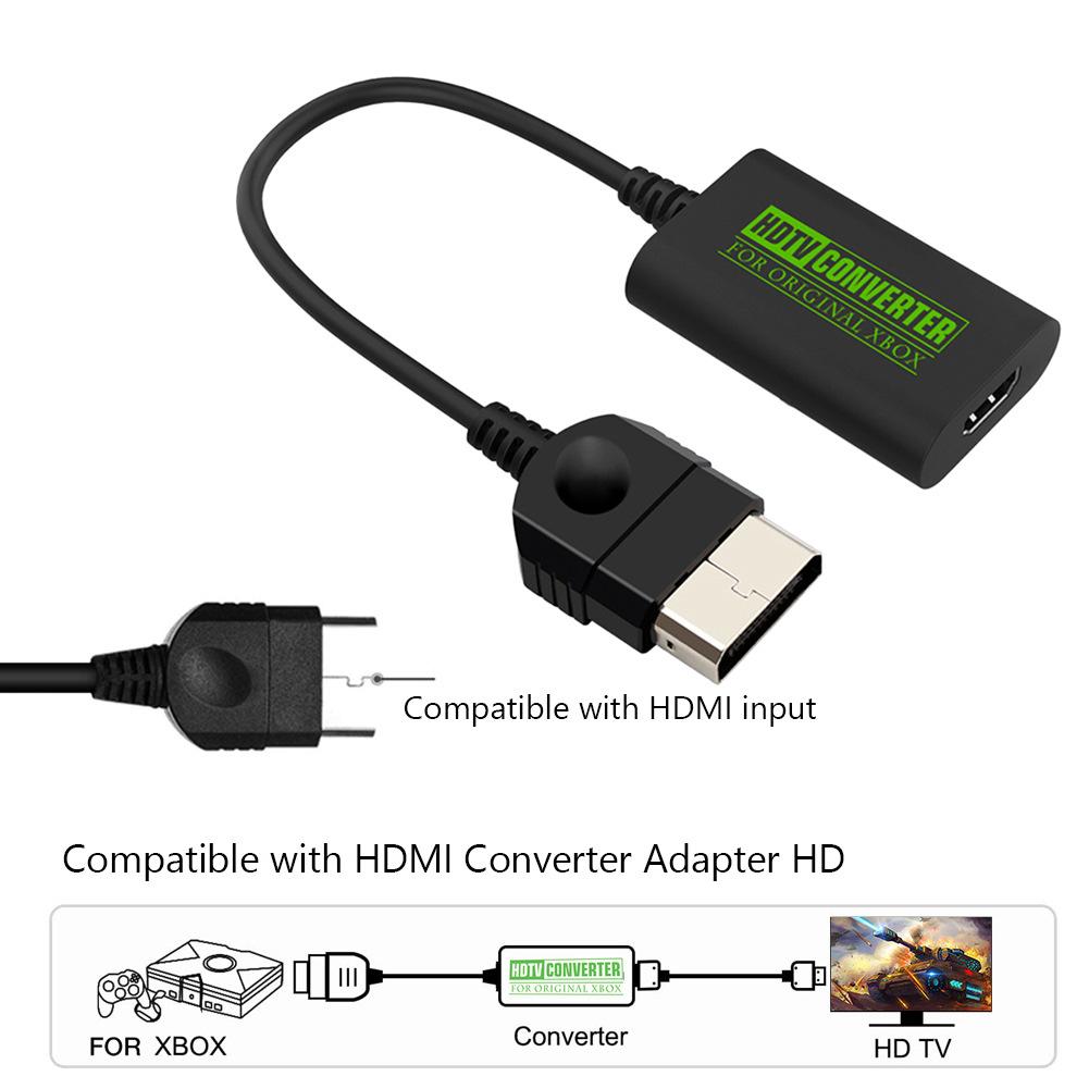 Для Xbox в HDMI-совместимый конвертер цифровой видео-аудио адаптер HDTV проектор ТВ монитор конвертер для XBOX 480P 720P 1080P