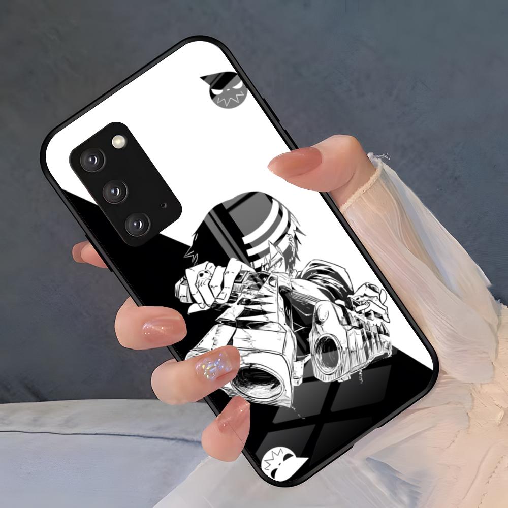 Крутой Модный Чехол Для Телефона S-Soul Eater Для Samsung A25 A13 A33 5G A54 A36 A35 A56 A52 A14 Ударопрочная Стеклянная Крышка