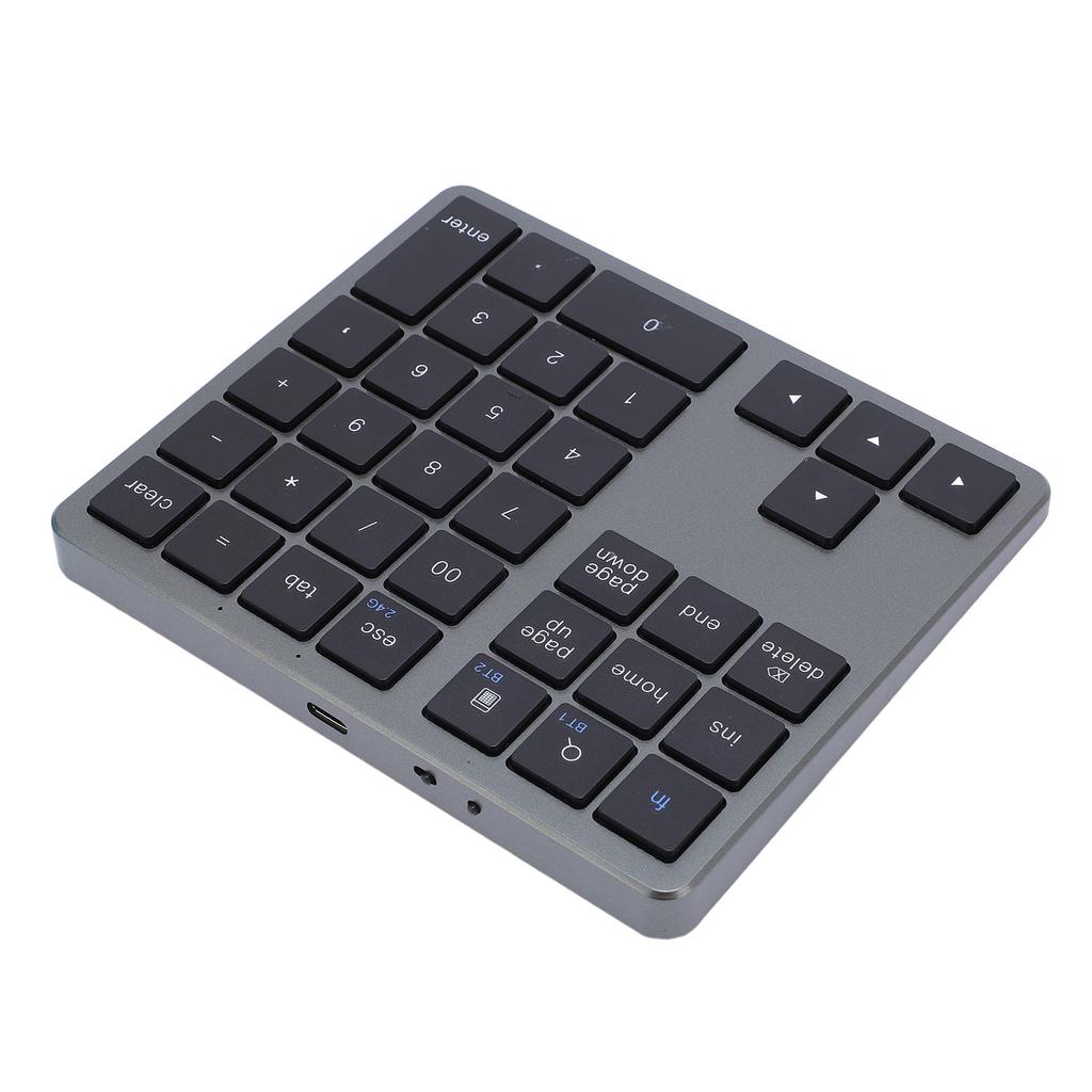Number Pad Wireless   Dual Mode 35 Keys Rechargeable   Numeric Keypad for Laptop PC Tablet