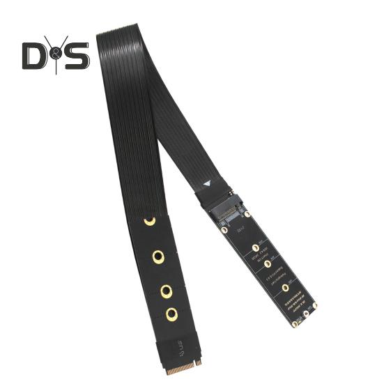 Кабель расширения Высокоскоростная передача данных Простота установки Широкая совместимость NGFF M.2 M-KEY NVME PCIe 4.0 Удлинительный кабель