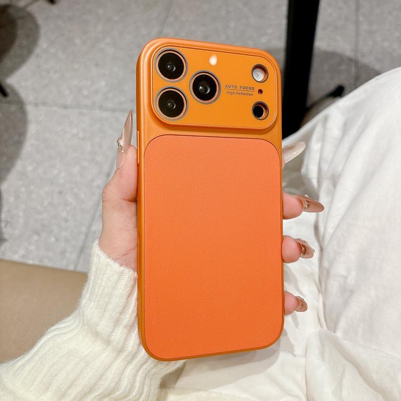 Роскошный кожаный чехол для телефона iPhone 11 12 13 14 15 16 17 Pro Max 17 Plus, противоударный бампер, задняя крышка
