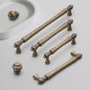 4pcs French Style Antique Cabinet Handles Retro Hardware Furniture Renovations Hardware Upgrades for Dresser & Vanity