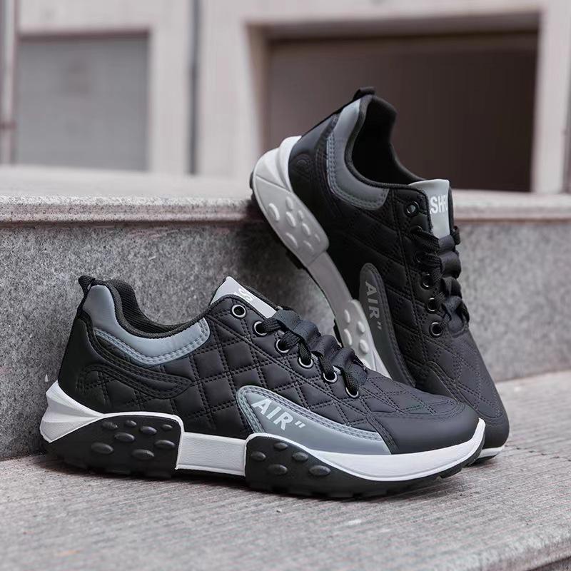 Мужская обувь низкие мужские повседневные спортивные туфли модные на шнуровке кроссовки для папы удобные с мягкой подошвой кроссовки для бега мужские