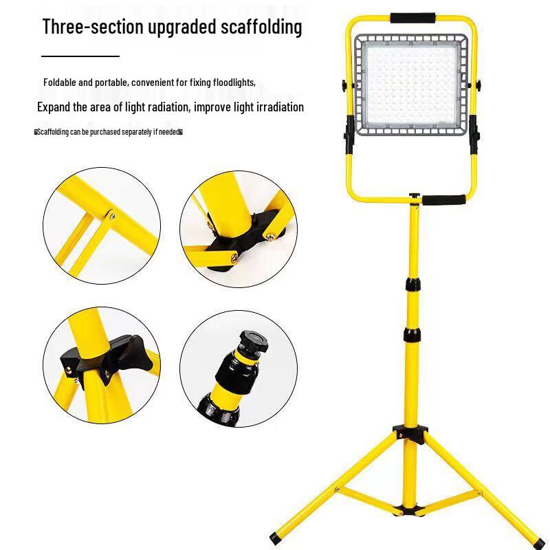 QianZhiYi 100W LED Rechargeable Outdoor Floodlight