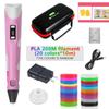 3D-ручка для детей, 3D-ручки для печати «сделай сам», карандаши для рисования с чехлом на нити PLA, новинка, подарок для детей, подарок на день рождения