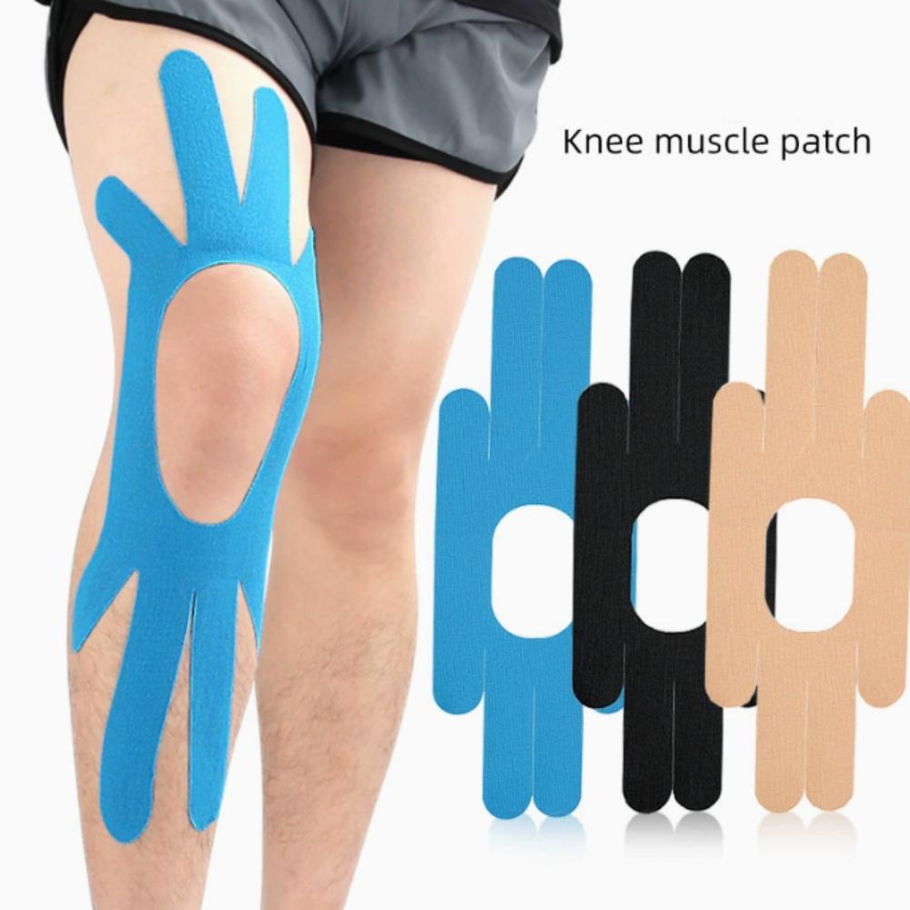 Recovery Stickers Knee Kinesiology Tape Pre-Cut Fitness Muscle Patch Unisex
