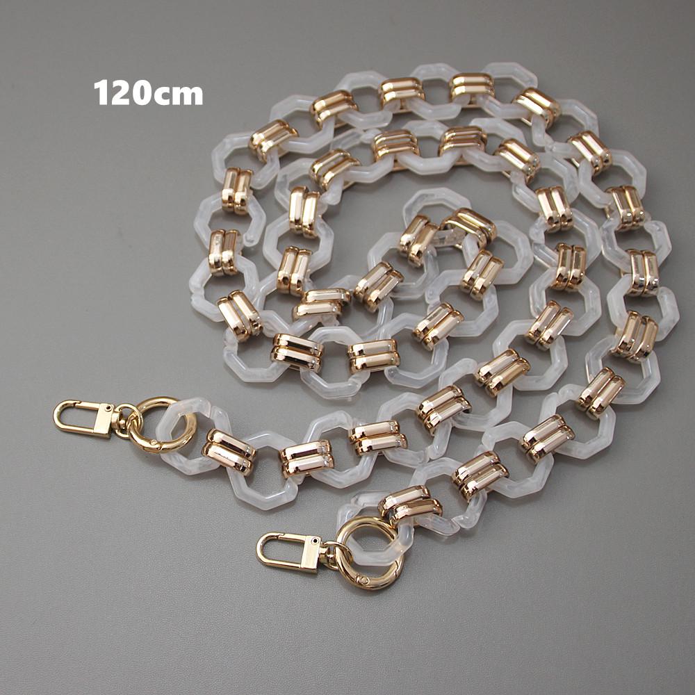 Новая модная женская брендовая сумка, аксессуар, цепочка, съемный сменный плечевой ремень, женский плечевой клатч «сделай сам», полимерные цепи