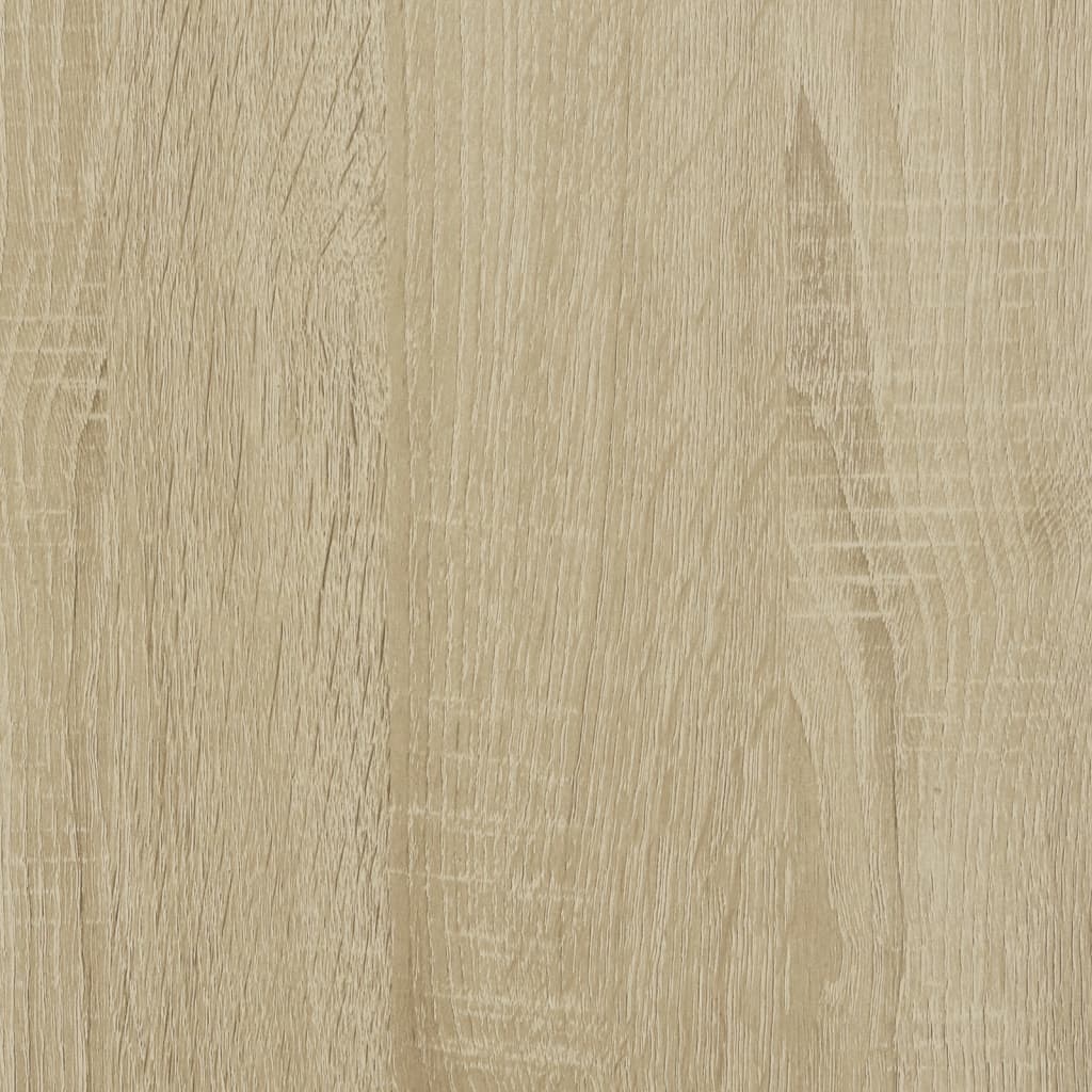 Vidaxl Rama Łóżka, Dąb Sonoma, 180X200 Cm, Materiał Drewnopochodny