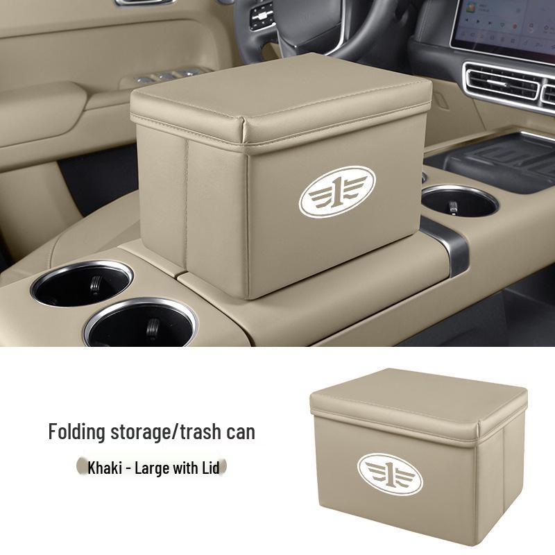 Car Storage Boxes/Folding Trash Cans for FAW Weizhi V2/V5, Xiali N5/N7, Junpai D50/A70