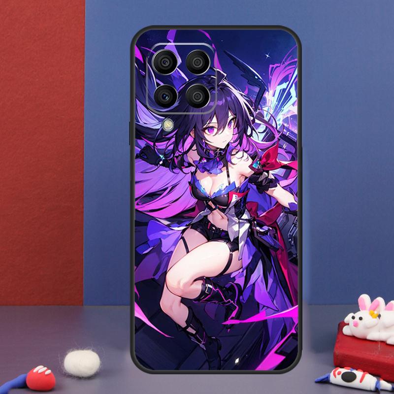 Чехол Honkai Star Rail Seele для Samsung Galaxy M16 M06 M36 M56 M15 M11 M31 M21 M53 M13 M32 M52 M35 M55 M14 M34 M54