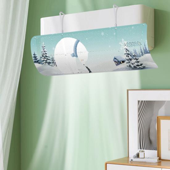 1 комплект Беспробивной Многофункциональный Кондиционер Регулируемый угол наклона лобового стекла ПП Кондиционер