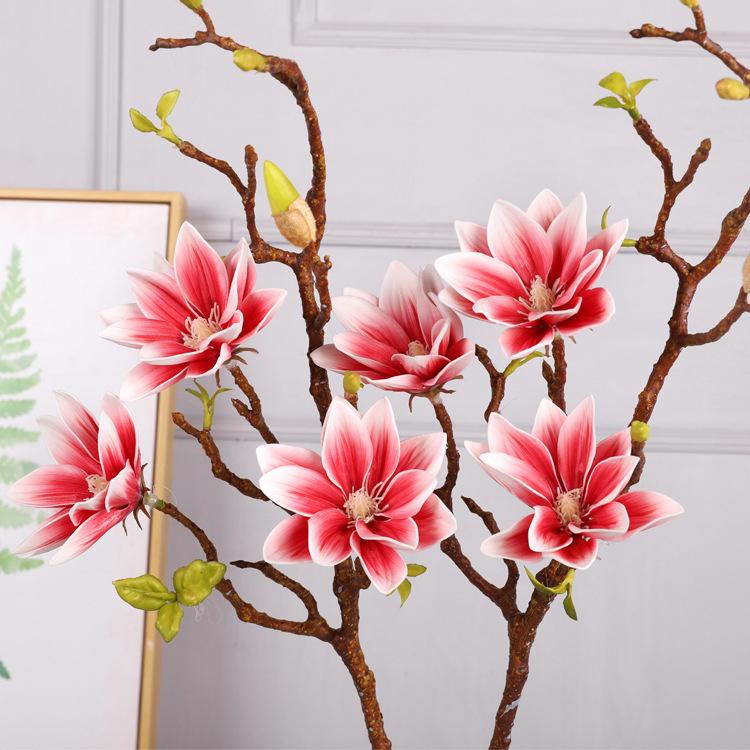 Свадебная имитация парфюма Magnolia Home, цветок лотоса, искусственное цветочное украшение