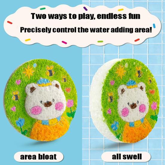 Набор для рисования волшебной пеной 3D-рисование Волшебный холст Губка с водой