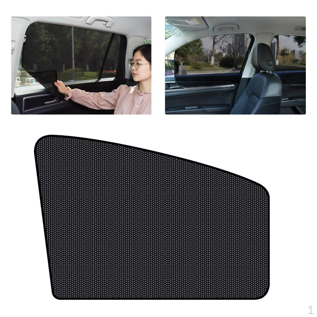 Автомобильная шторка на окно 20"x14" Прилипающая для окон Взрослый 9.79% A 5% B Приватность Легкая установка
