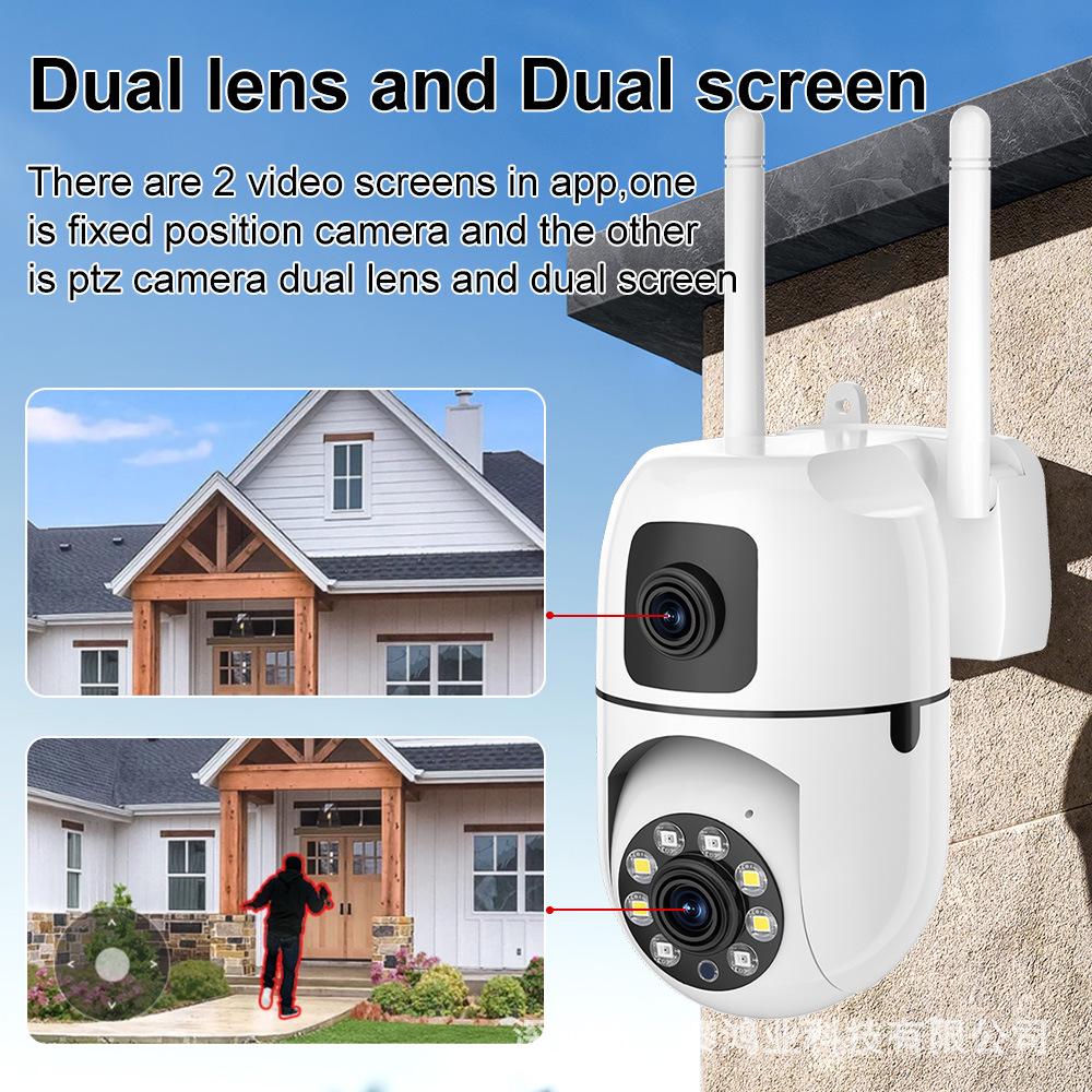 Умная HD цветная бинокулярная камера ночного видения 3 Мп с WiFi, Bluetooth и двусторонней голосовой связью