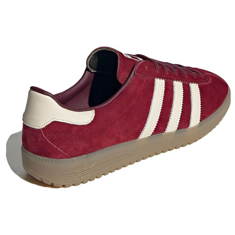 adidas Кроссовки Bermuda Collegiate бордового цвета унисекс, красные, кремово-белые, бордовые IE7426