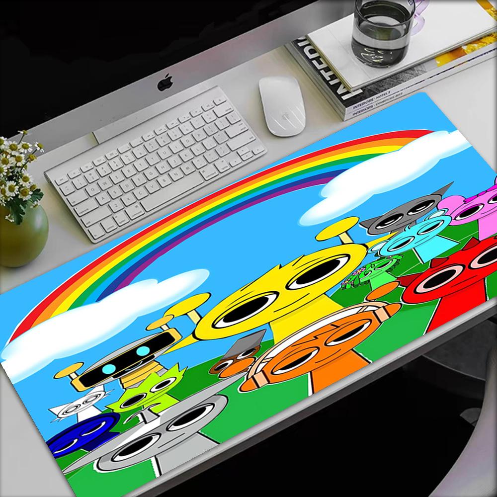 Sprunki Theme Mouse Pad, Non Slip Rubber Base, Multifunctional Office & Home Decor, Perfect for Workspace Personalization.
