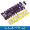 Плата разработки Raspberry Pi Pico TYPE-C Высокопроизводительная плата микроконтроллера 128 Мбит 4 МБ 16 МБ Двухъядерный процессор ARM RP2040