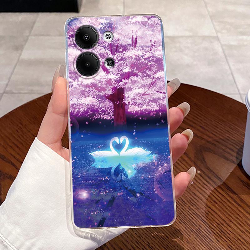 Гелевый чехол для OPPO Reno9 Pro Pro+ Прозрачный Силиконовый Мягкий ТПУ Задняя Крышка для Reno 9 Pro Plus Милый Кот Кролик Сердце Чехол для Телефона