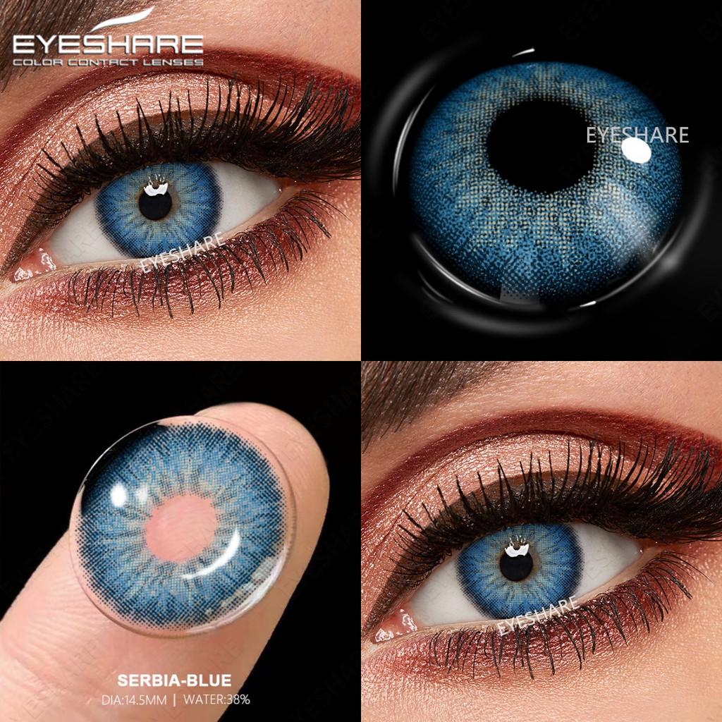 Eyeshare 1 Day Daily Lenses 5Pair Color Contact Lenses for Eyes 42% High Water Eye Contacts Disposable