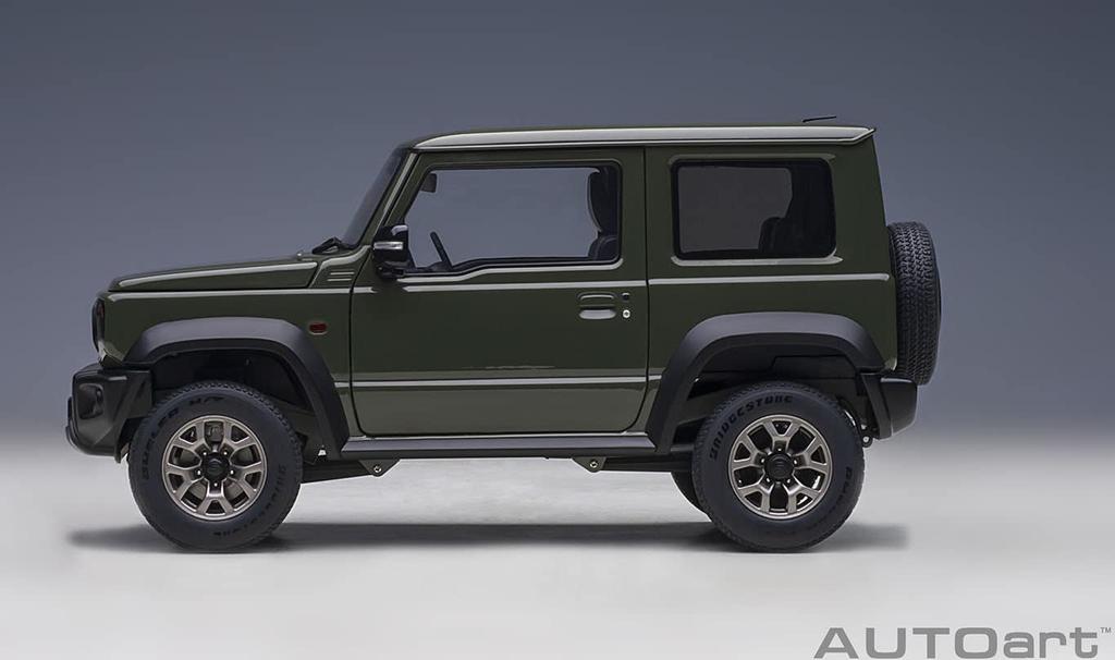AUTOart Suzuki Jimny Sierra Мохово-зеленый Готовое изделие 78509 1/18 (JB74)