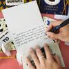 Набор поздравительных открыток на выпускной Рукописный английский стиль с конвертами и наклейками Креативные открытки с благословениями, нарисованные вручную