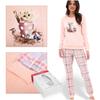 Women's PAINT Pajamas 671/375 Cotton Pink Cat