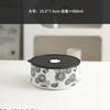 Microwave Oven Special Ceramic Lunch Box Fresh-keeping Box Round Heat-resistant Lunch Box Bowl with Lid Kitchen Rice Sealed Bowl
