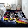 Film P-Power R-Rangers Floor Mat Pattern Printed Flannel Door Mat, Suitable For Bathroom, Living Room, Home Decoration