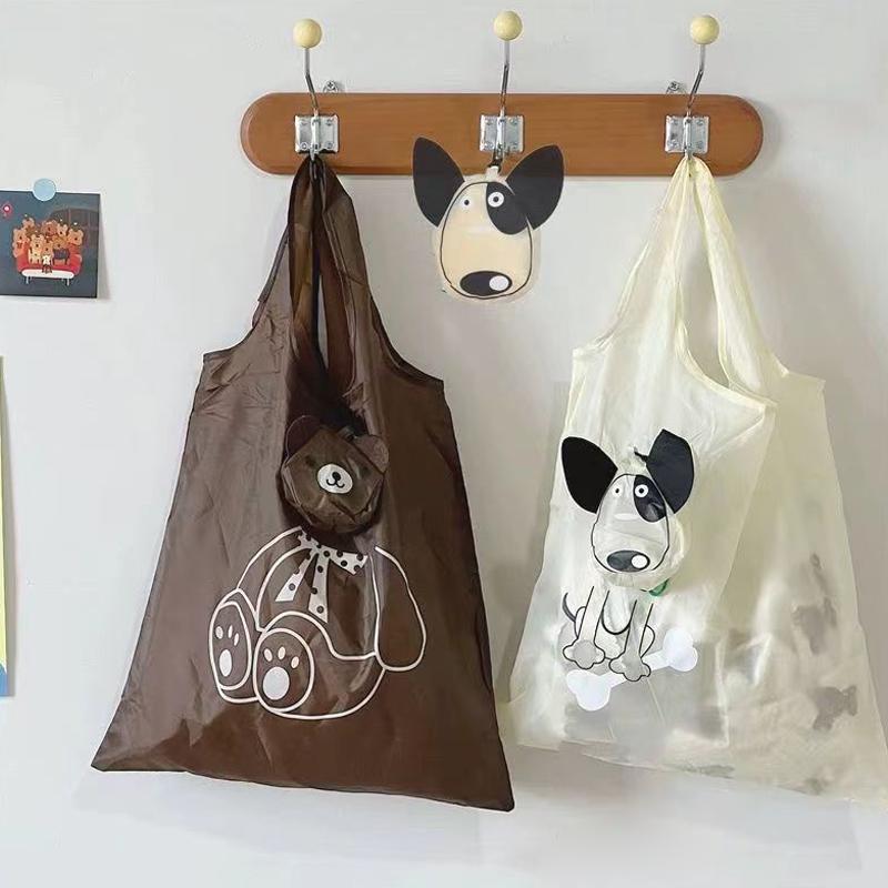 Мультяшная складная хозяйственная сумка, портативная, большой вместимости, экологичная сумка для супермаркета