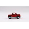 TrueScale Miniatures MINI GT Масштаб 1/64 Land Rover Defender 90 Пикап, Красный Масаи, Правостороннее расположение руля, Готовая модель