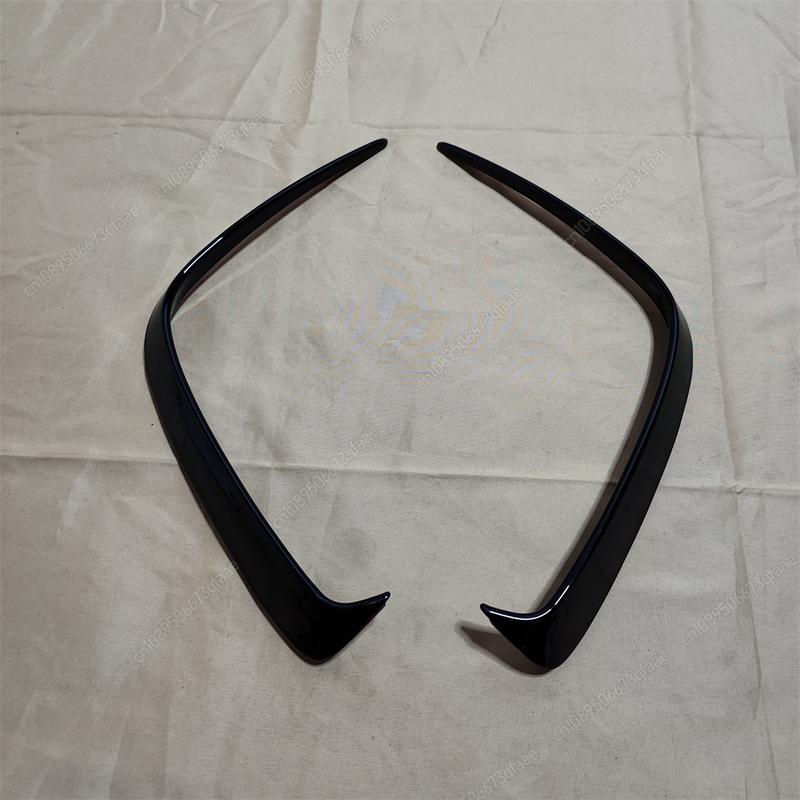 Rear Bumper Lip Spoiler Splitter Canards For Mercedes Benz W176 A200 A250 A260 A45 AMG 2013-2018 Hatchback Black Body Kit Tuning
