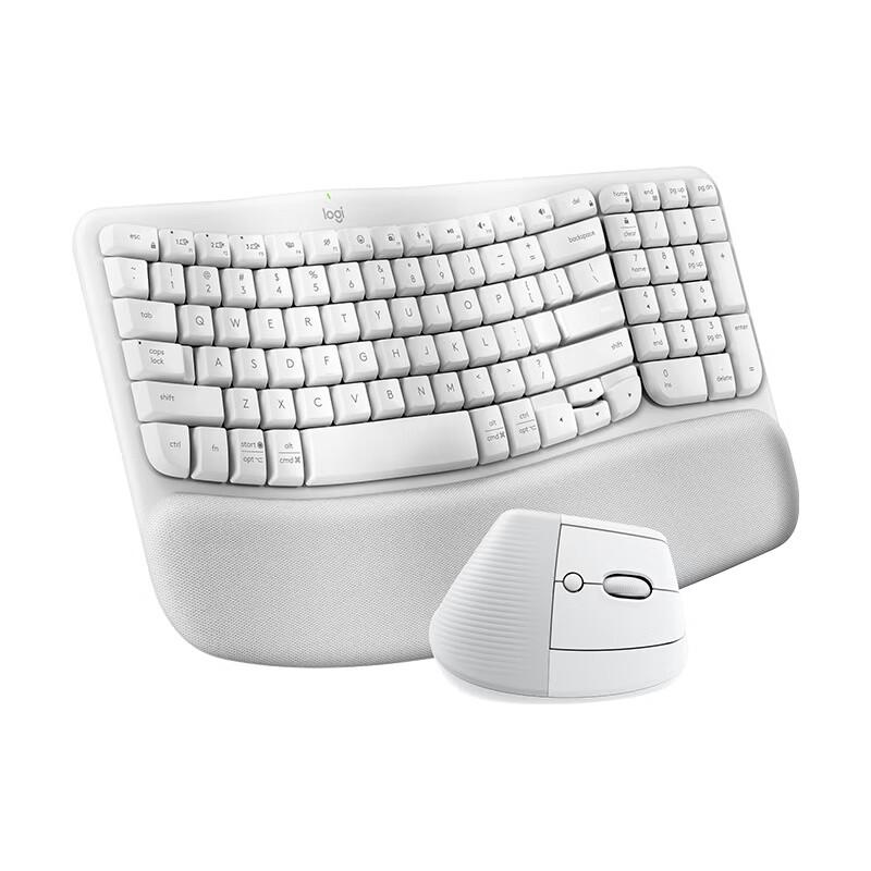 Беспроводной эргономичный комплект Logitech G Wave Combo (клавиатура и мышь)