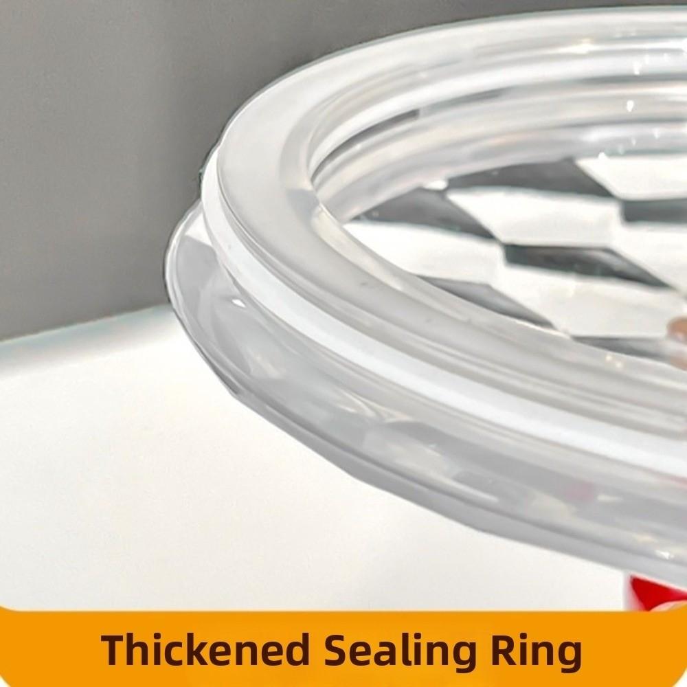 Transparent Airtight Food Storage Container with Lid Plastic Storage Box Storage Jar Kitchen