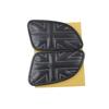 Tank Knee Pad for Royal Enfield "Continental GT 650 Union Black White Thread"