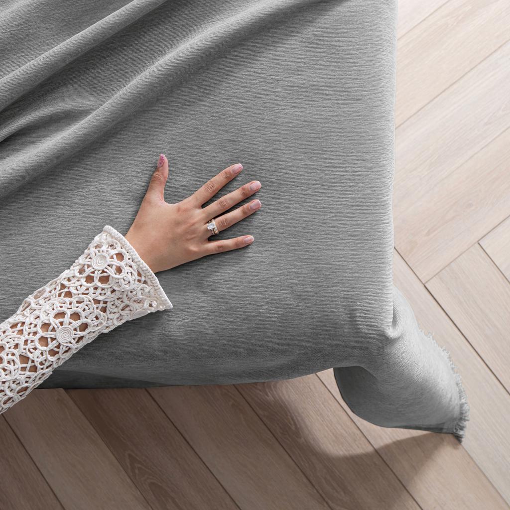 Filumi Talo Bedspread Fringes Graphite 180X280
