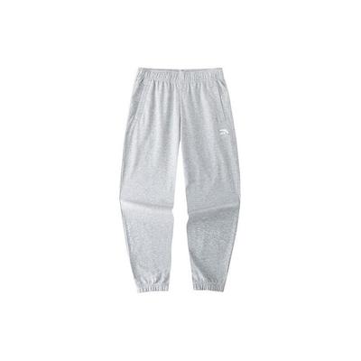 Спортивные брюки Life Series Solid Color Mid Belt Slim Knitted Nine Point, мужские брюки, серые 152428323-1