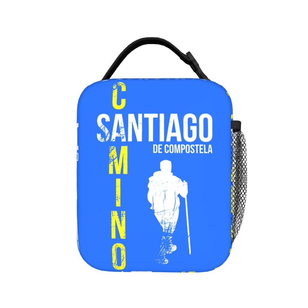 Camino de Santiago Gift Insulated Lunch Bags Large Reusable Thermal Bag Tote Lunch Box Beach Outdoor Girl Boy