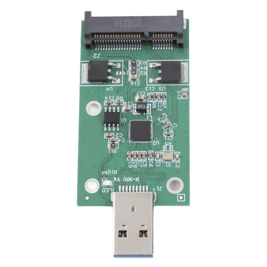Плата-переходник Адаптер Конвертер MSATA SSD на интерфейс USB 3.0 Компьютерное оборудование