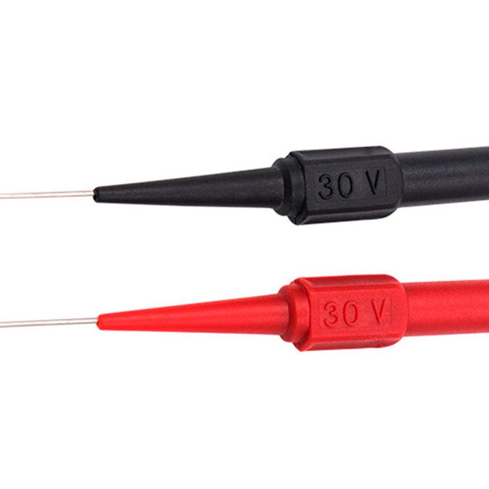 100-10 шт. Игла для прокола изоляции Штырь Чувствительный Мультиметр Игла-щуп для прокола Измерительный прибор Автомобильный инструмент для бананового штекера