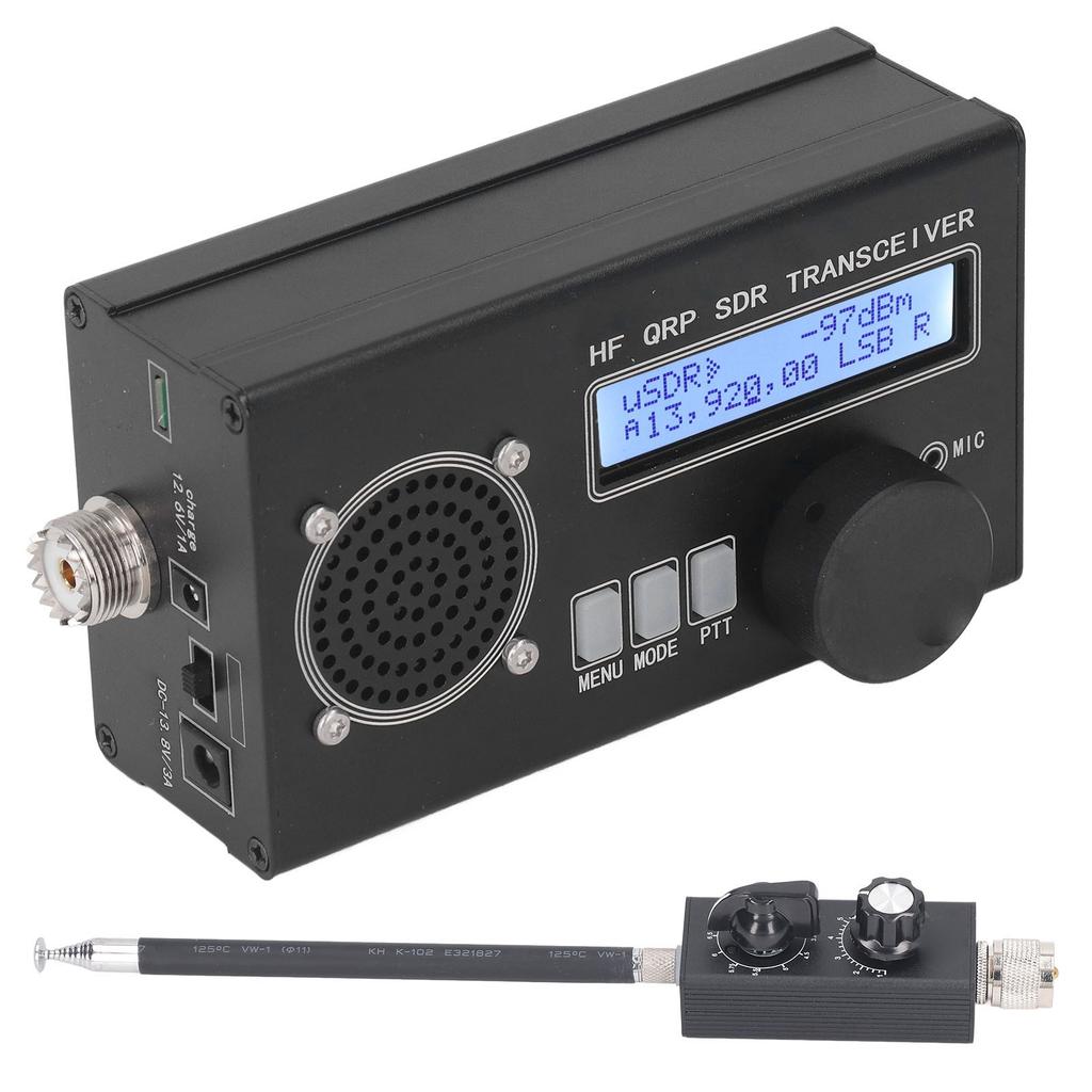 SDR коротковолновый радиоприемопередатчик USDR USDX Mini 8 Band SSB CW QRP трансивер 3,5 до 470 МГц 20 Вт
