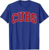 Винтажная футболка с названием Cubs в ретро-дизайне для мужчин и женщин