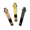 Universal 1Pcs Black Carbon Fiber Pocket Knife Clip For C81/C11/710/551 Clip CQC Suitable Back EDC Clip Knife