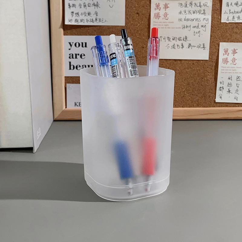 Держатель для ручек Настольный держатель для ручек Простой Большой емкости Милый Хранение Канцелярских Принадлежностей Канцелярские Принадлежности Высокий Внешний Вид Уровень Хранения Контейнер