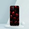 Вишни Вишня Фрукт Роскошный Чехол Для Телефона Для iPhone 16 15 14 13 12 11 Pro Max XS X XR SE 7 8 Plus Мягкий Силикон Прозрачный Чехол