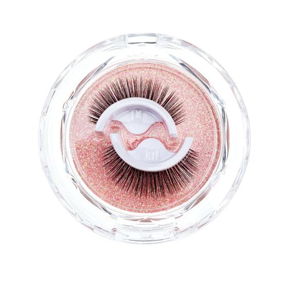 1 пара самоклеящихся накладных ресниц многоразового использования, естественный вид, тонкие, пушистые, синтетические накладные ресницы ручной работы, полоски, женские инструменты для макияжа глаз