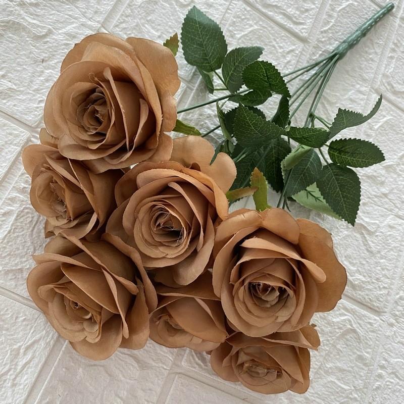 Simulated Rose Flowers For Wedding Props Home Decoration Photography Styling