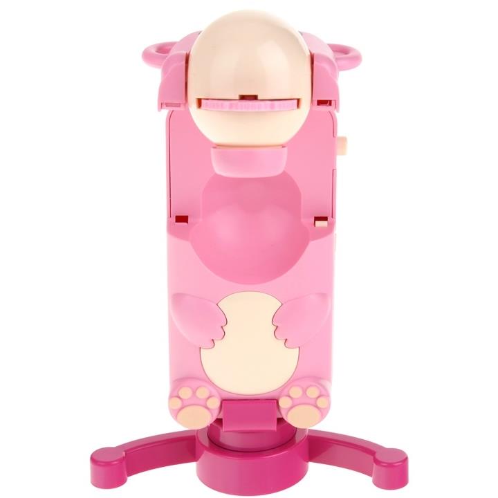 Teddy Bear Projector for Drawing Handy Projector 48 Slides Lanyard Stand - Pink