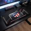 Большой игровой коврик для мыши с принтом «Атлетико Мадрид», нескользящий мягкий резиновый коврик для игрового стола, декор для офисного ноутбука, компьютера